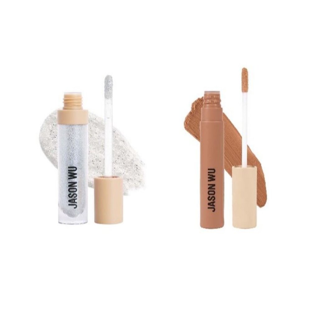 Jason Wu Eye Lip Makeup Bundle Celestial Lust Cream Shadow Honey Fluff Lip Cream